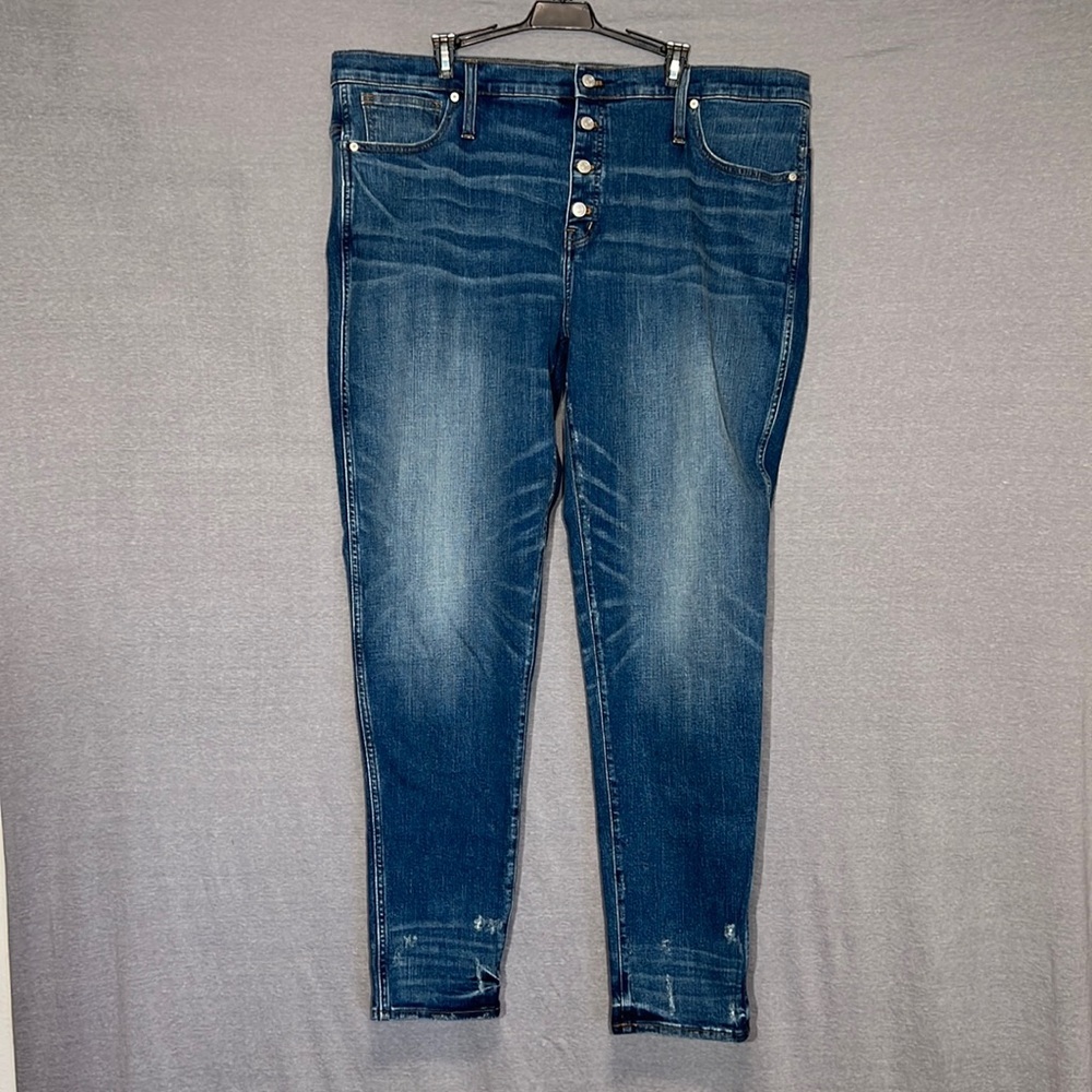 Madewell Taller Slim Straight Jeans size 36TL
